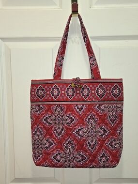 Vera Bradley Vintage tote bag, Frankly Scarlet NWOT